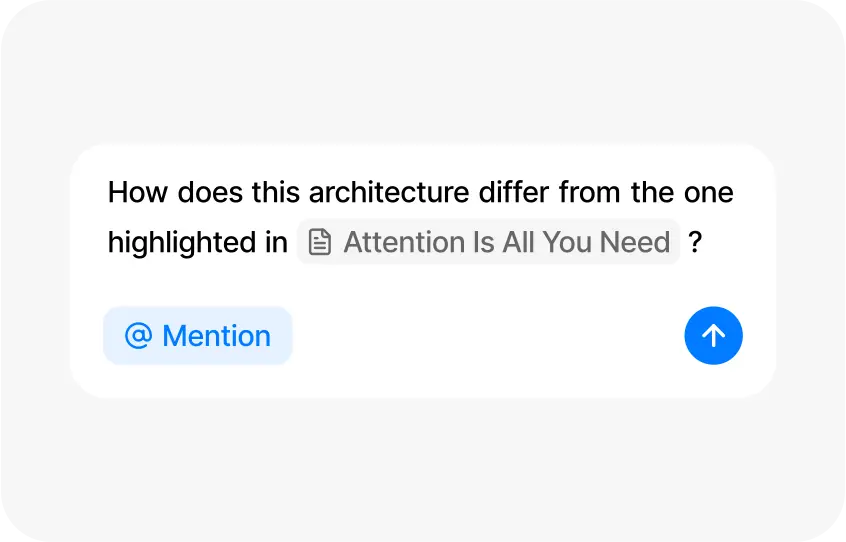 Responds using your files